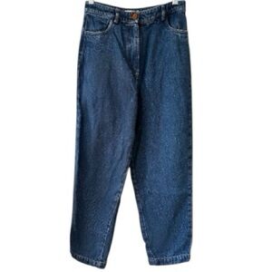 Sessùn Nica High Rise Tapered Ankle Stonewash Denim Jeans